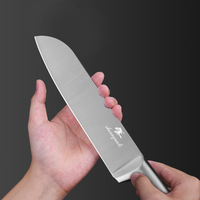 Ensemble de 9 couteaux de cuisine en acier inoxydable 30Cr13 avec bloc à couteaux rotatif en acrylique pour la cuisine à domicile, cadeau, outils de cuisine pour la famille