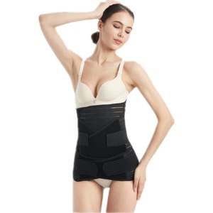 Healthcare C-Section 3 in 1 Postpartum Belly Band Wrap Abdominal Recovery Postnatal Support Belt Post <strong>Pregnancy</strong> <strong>Shapewear</strong> - Product Image 5