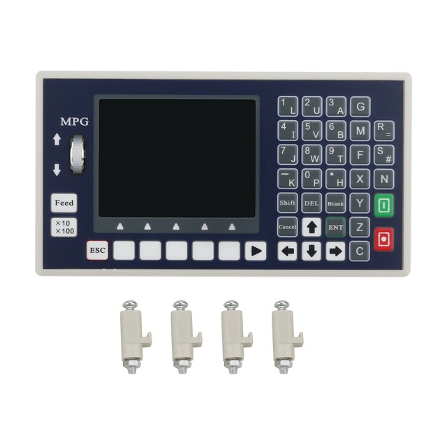 TC5540H 4 Axis CNC Controller System G Code Motion Controller with MPG for CNC Milling Machines