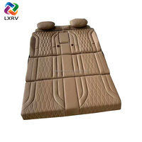 Siège en cuir de luxe multifonctionnel électrique LXRV à 3 plis pour camping-car, caravane (imperméable)