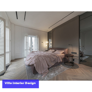 Indonesia dự án sang trọng Dịch vụ thiết kế nội thất cao cấp hiện đại 3D Rendering CAD bản vẽ kiến trúc cho biệt thự xây dựng - Product Image 3