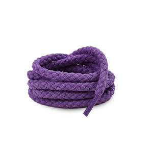 2026 NUEVO KJ 7MM Cordones de cuerda de algodón Cordones gruesos de cáñamo de algodón Cordones <span class=keywords><strong>SB</strong></span> <span class=keywords><strong>Dunk</strong></span> Shoe Lace Cordones redondos Beige para zapatillas de deporte de mates de S-B - Product Image 2