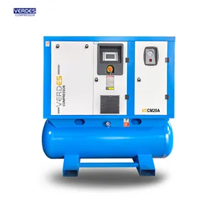 Compresor de aire estable de 220V Compresores de aire de alta presión 4 en 1 de frecuencia variable con secador/filtro/tanque