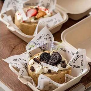 Papel para Envolver Alimentos al por Mayor, Papel Antigrasa para Delicatesen, Hamburguesas y Sándwiches, Hojas de Papel Encerado con Logotipo Personalizado de Grado Alimenticio - Product Image 2