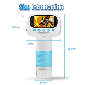 Portable Handheld Acoustic Microscope for Kids Educational STEM Toy Set with LED Display and 1280X720 Camera - Product Image 6