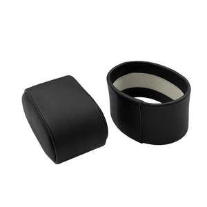 Exquisita Caja de Reloj de Madera Naranja Brillante, Rectangular, de Alta Gama, Ecológica, Hecha a Mano, con Logotipo Personalizable, Reciclable, Modelo DS - Product Image 2