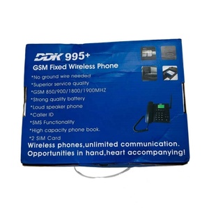 Téléphone fixe GSM double carte SIM, téléphone fixe sans fil GSM avec FM DDK 995+ - Product Image 3