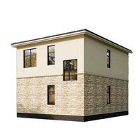 Villa de luxe préfabriquée modulaire en acier léger pour séjour en plein air et vacances de loisirs