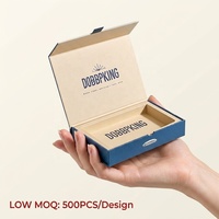 Customized Luxury Cardboard Gift Boxes with Magnetic Closure Collapsible Folding and UV Advantage Kraft Paper Logo Printed