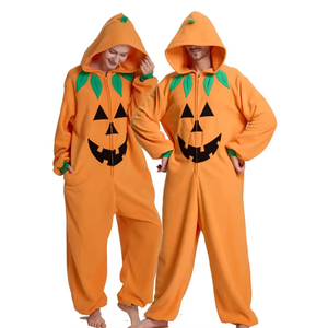 Vente en gros de pyjamas en polaire pour adultes, mignons, en forme d'animaux, <span class=keywords><strong>kigurumi</strong></span>, polaire à capuche, vêtements de nuit, assortis à la famille, cosplay, cadeau de Noël - Product Image 4
