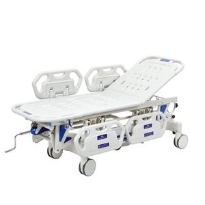 Camilla de ambulancia Carro en carro de <span class=keywords><strong>hospital</strong></span> Camilla manual Transferencia de pacientes Camilla de transporte de pacientes multifunción - Product Image 3