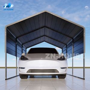 Haute qualité 10 * 20ft Simple Portable métal Garages auvents Carports Garages préfabriqués abri de voiture abri de voiture pour le stationnement - Product Image 3