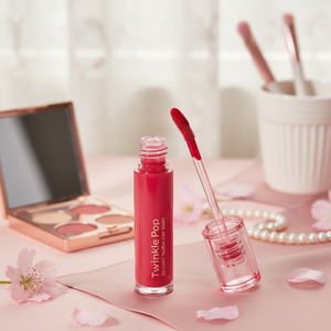 For CLIO Twinkle Pop Tangle <b>Lip</b> Gloss in 02 Cherry Bebe-Color Gloss - Product Image 3