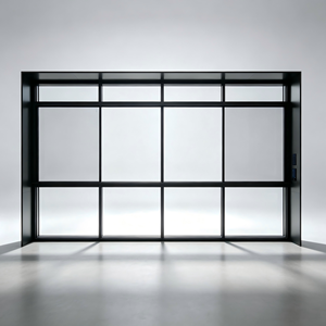 Fenêtres coulissantes modernes Deioux à double vitrage avec cadre en aluminium, porte coulissante en aluminium, prix compétitif direct usine - Product Image 1