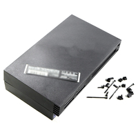 Coque de protection complète de haute qualité pour console PS2 3W 30000/5W 50000 avec autocollants et vis – Pièces de rechange