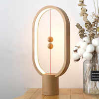 Veilleuse créative moderne à lévitation magnétique, à brancher, en ABS, LED blanc chaud, à intensité variable, pour la décoration de chambre et de bureau