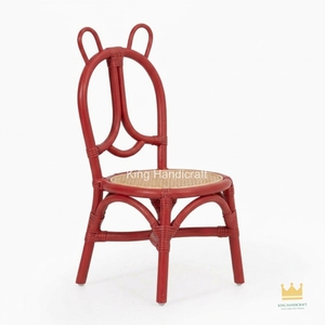 Silla de Ratán Estilo Bohemio para Niños, Venta al por Mayor, Color Personalizado, Asiento Infantil de Ratán Natural para Eventos y Fiestas - Product Image 2