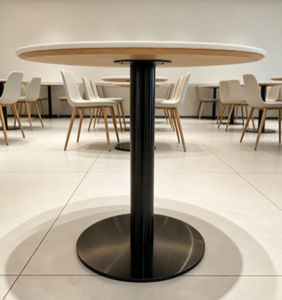 Base de table en acier commercial pour ensembles complets de mobilier de restaurant |   Meubles de restaurant en gros - Product Image 5