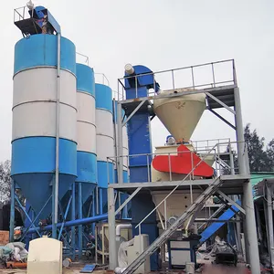 Dry Mix Mortar Mixing Production Machine Cement Glue Production Line Tile Adhesive Production Line