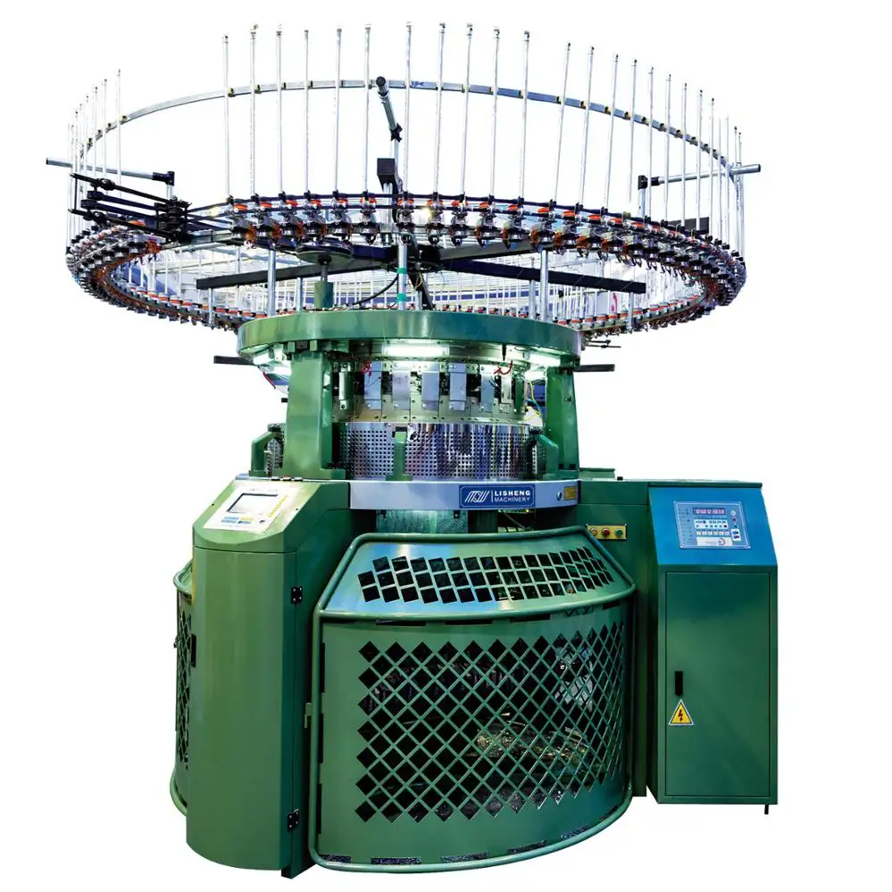 Fully Automatic 3D Linking Jacquard Circular Knitting Machine