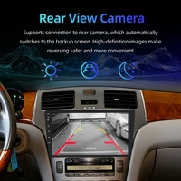 Radio para Auto Android de 9 Pulgadas con Carplay Inalámbrico, Navegación GPS y Control desde el Volante para Lexus ES250 ES300 ES330 2001-2006