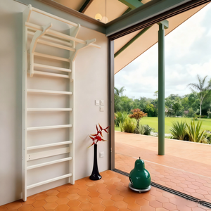 บาร์โหนติดผนังไม้สำหรับออกกำลังกายที่บ้าน บันไดสวีเดนไม้สำหรับฝึกฟังก์ชันนอล ขายส่ง - Product Image 6