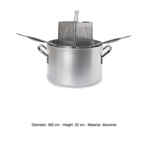 หม้ออะลูมิเนียมทรงลึก Ø 36 ซม. สูง 22 ซม. ยี่ห้อ Ballarini - Product Image 3