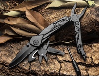 Pince multi-outils tournevis allume-feu Couteau de poche Multitool Tactique Utilitaire Camping Survie Gear Couteaux pliants Pince