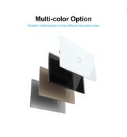 Interruptor Dimmer Inteligente Personalizado Livolo Estándar de EE. UU. 1 Gang 1 Vía 100-240V con Cable Neutro en Vivo Sin Parpadeo Controlador de Luz para Villa
