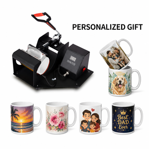 Ceramic Mug Set with Gift Box Eco-Friendly & Food Safe <b>Screen</b> Printed Letter Design for Gift Occasions - Product Image 4