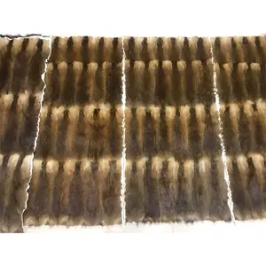 Настраиваемый Размер, натуральная меховая пластина ондатры для домашней одежды