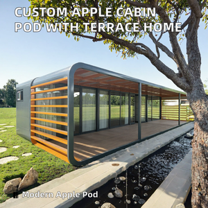 Cabina Apple con Parete in Vetro, Facile da Installare, Anticorrosione, Robusta, Ecologica, Affidabile, di Qualità, che Stende Tendenze - Product Image 1