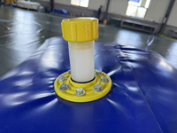 Réservoir d'eau pliable en bâche PVC portable, flexible, pour la récolte, la collecte, le stockage, la vessie pour l'irrigation agricole, garantie 1 an