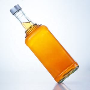 Bouteille en verre transparente de luxe carrée de 500 ml, 700 ml, 750 ml avec bouchon à vis pour vin, <span class=keywords><strong>vodka</strong></span>, tequila, liqueur, brandy - <span class=keywords><strong>Prix</strong></span> de gros - Product Image 6