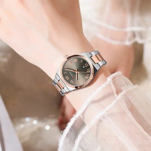 Montres pour femmes CURREN 9095, luxe, mode, décontractées, acier inoxydable, quartz, étanches, cadeau pour petite amie - Product Image 2