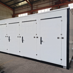 Tùy chỉnh 20ft di động có thể gập lại thiết kế hiện đại 3-năm bảo hành di động Side Door thép lưu trữ gấp container - Product Image 1