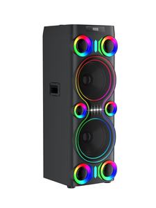Bkk 500W Công Suất Cao Đôi 8 Inch DJ Karaoke Màu Xanh Răng Loa Chuyên Nghiệp Siêu Loa Siêu Trầm Với Trường Hợp Bằng Gỗ - Product Image 2