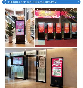 1080P Máy nghe nhạc quảng cáo 43 "49" 55 "65" <span class=keywords><strong>LED</strong></span> <span class=keywords><strong>LCD</strong></span> màn hình cảm ứng hiển thị kỹ thuật số kiosk Máy quảng cáo quảng cáo hiển thị - Product Image 5