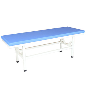 Help Health Massage <b>Bed</b> Diagnostic <b>Bed</b> ZK05 Stainless Steel Frame Blue <b>Padding</b> Therapy Use - Product Image 1