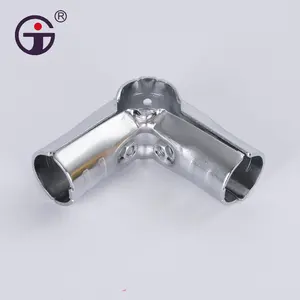 Круглые металлические соединительные фитинги для бедной трубы Соединительный соединитель для конвейерной системы подключения бедной трубки