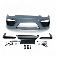 Kit de Carrocería Estilo GT4 para Tesla Model 3 2017-2023, Labio Delantero, Faldones Laterales del Parachoques Delantero, Alerón, Accesorios de Mejora Exterior