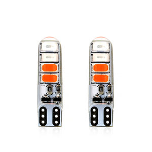 T10 194 5630 8smd Silikon Berkedip Led Lampu Pelat Lebar Lampu Pintu Cahaya Interior Ganda Warna Ganda + Strobo - Product Image 1