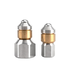 Buse rotative haute pression Mingou 6 pouces à pression réglable pour le nettoyage des tuyaux et l'évacuation des eaux usées - Product Image 1