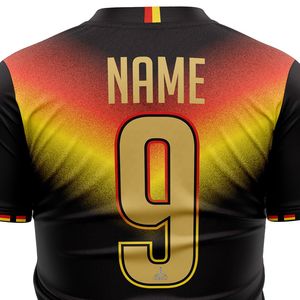 เสื้อฟุตบอลคอวีเสื้อทีมฟุตบอลเสื้อทีมฟุตบอลออกแบบได้ตามที่ต้องการ - Product Image 4