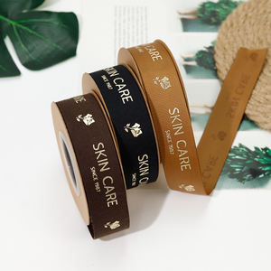 <span class=keywords><strong>Ruban</strong></span> en <span class=keywords><strong>Coton</strong></span> Marqué Personnalisé - <span class=keywords><strong>Ruban</strong></span> en <span class=keywords><strong>Coton</strong></span> Naturel Marqué avec Logo 3D Personnalisé, Rouleau de <span class=keywords><strong>Ruban</strong></span> Cadeau Gros-Grain Imprimé sur Mesure - Product Image 5