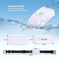 TK911 Localisateur GPS étanche pour animaux de compagnie Anti-perte Geo Petit dispositif de suivi Positionnement en temps réel Traqueur GPS pour chat et chien avec collier