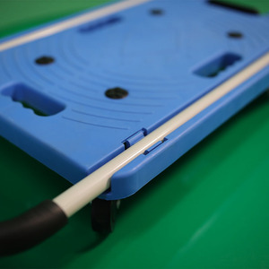 Camión de mano plegable multiusos PH1009B <span class=keywords><strong>60kg</strong></span> Capacidad Pb Revestimiento en polvo libre Marco de acero duradero Ruedas de PU de 4 pulgadas - Product Image 2