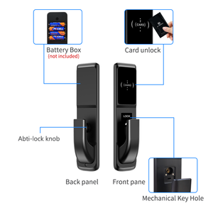 <span class=keywords><strong>Software</strong></span> de Sistema de Gestión de tarjeta Rf de seguridad más vendido cerradura de puerta electrónica sin llave para puertas delanteras de hotel - Product Image 3
