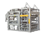 Machine automatique de fabrication de blocs de béton contrôlée par PLC QT10-15, machine hydraulique de formage de briques creuses et de pavés, moteur haute capacité