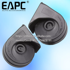 Bocina para Auto TZ-117 de 12V, Bocina Profesional de 12v con Sonoridad de 110-129db, Bocina Automática de Caracol para Auto con Sonido Alto y Bajo - Product Image 1